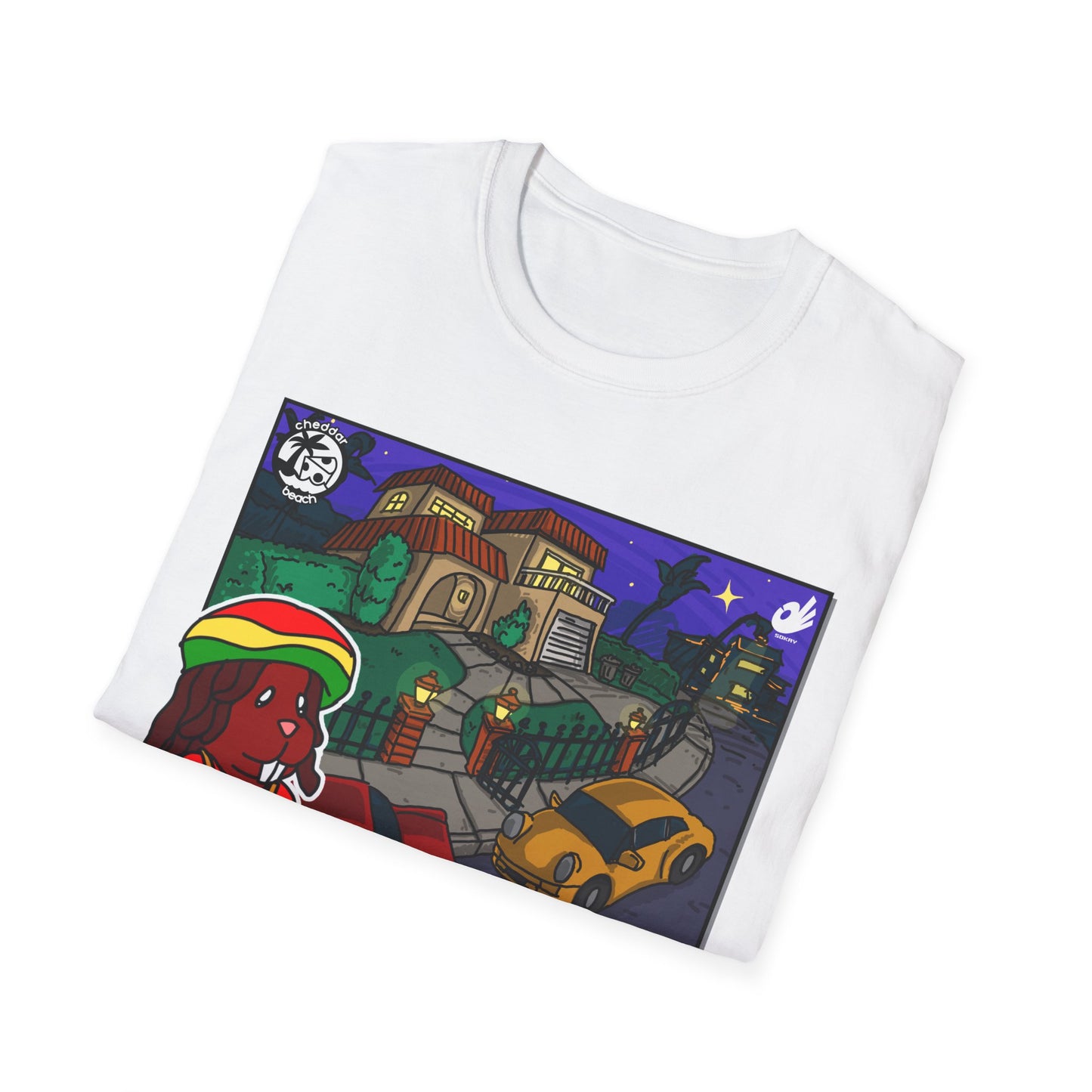 Cheddar Beach - Gerbert - Unisex Softstyle T-Shirt
