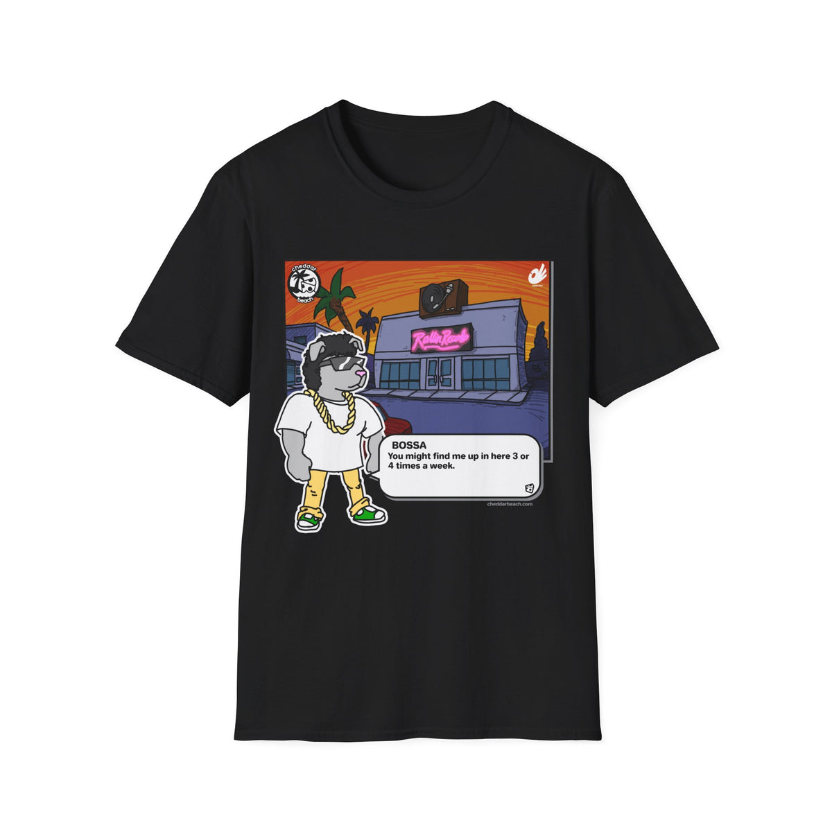 "Bossa" Cheddar Beach T-Shirt