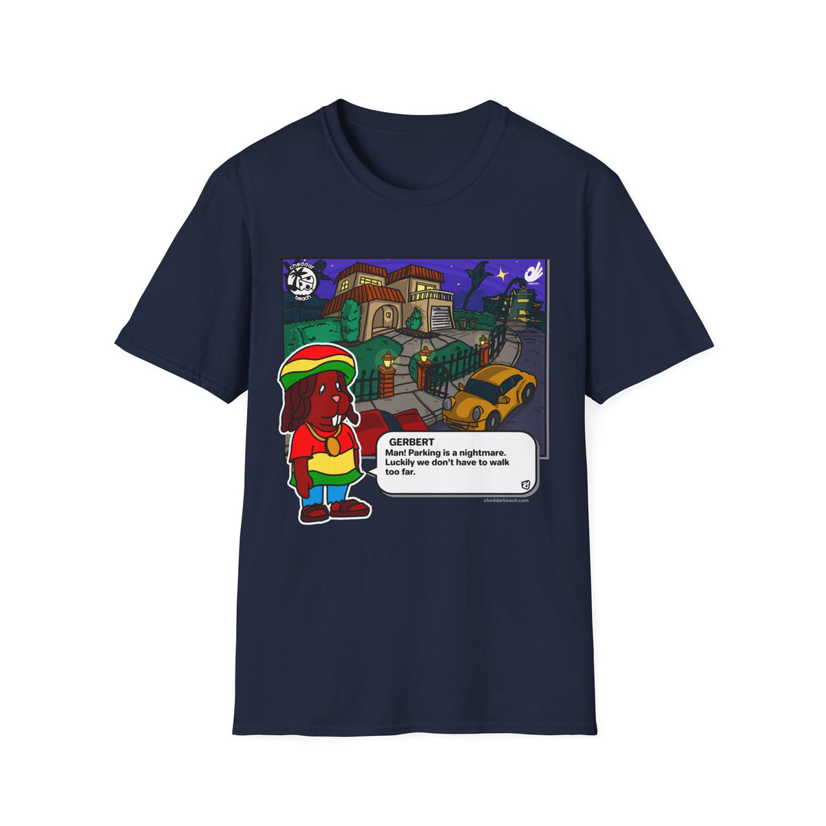 "Gerbert" Cheddar Beach T-Shirt