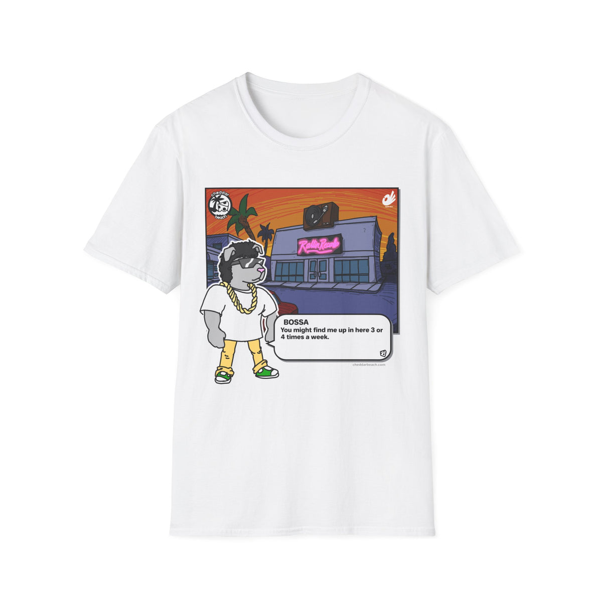 "Bossa" Cheddar Beach T-Shirt