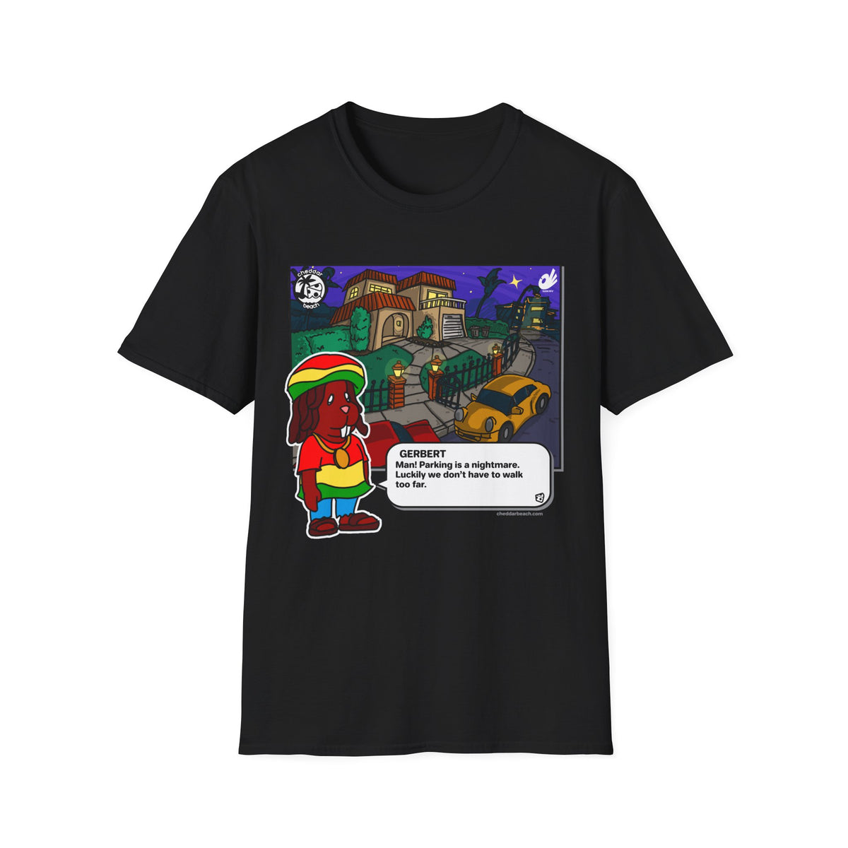 "Gerbert" Cheddar Beach T-Shirt