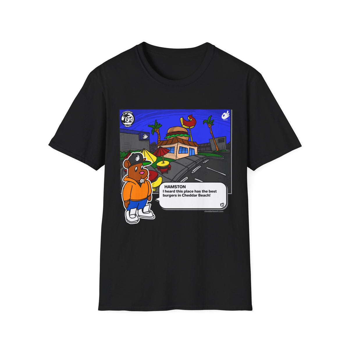 "Hamston" Cheddar Beach T-Shirt