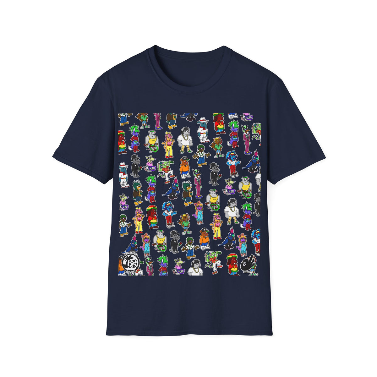 "All The Homies" Cheddar Beach T-Shirt