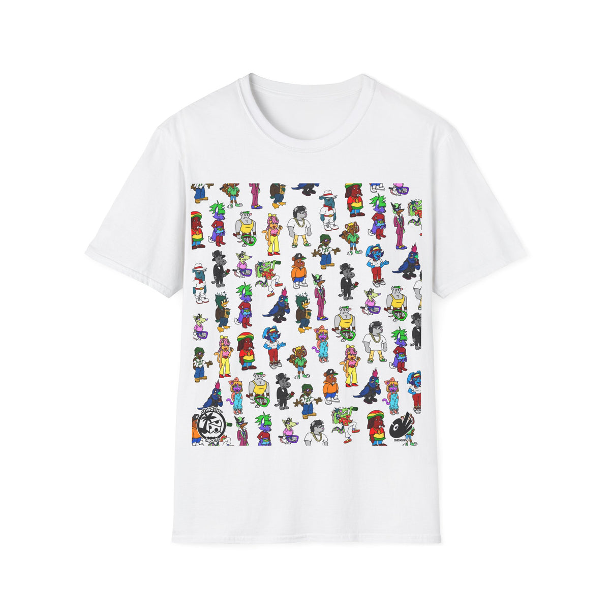 "All The Homies" Cheddar Beach T-Shirt